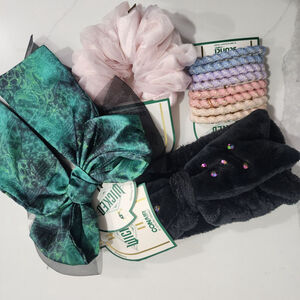 Wicked Conair Hair Accessories One Size Black Green Pink 4 pc set